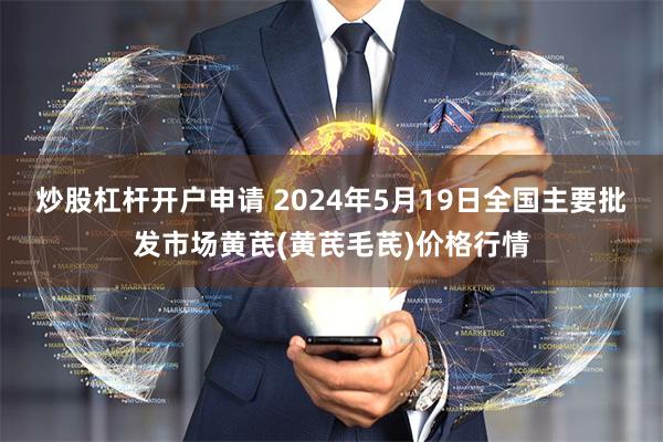 炒股杠杆开户申请 2024年5月19日全国主要批发市场黄芪(黄芪毛芪)价格行情